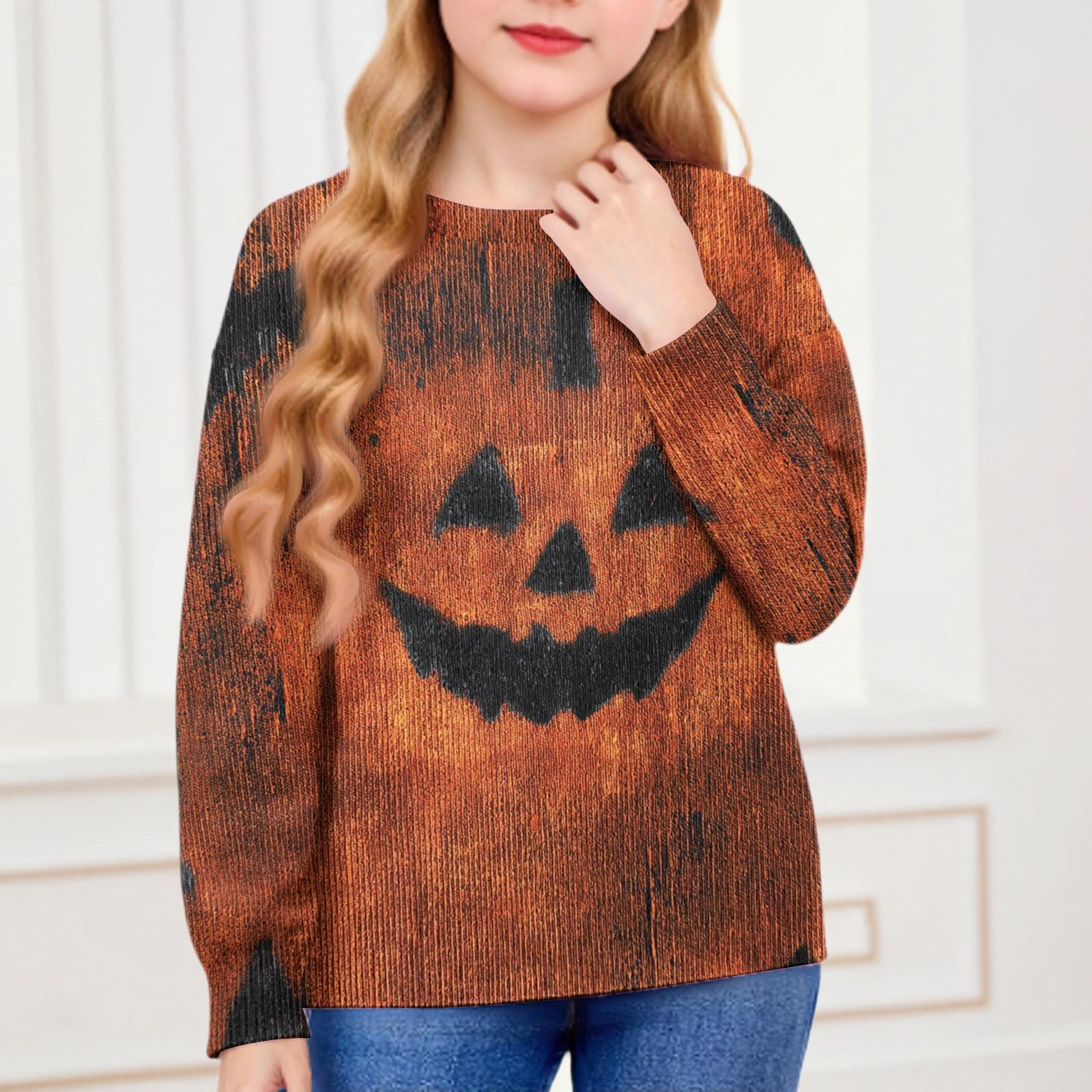 

Свитшоты для детей, мальчиков и девочек, вязаный свитер, симпатичная рубашка, осенний свитер с круглым вырезом, топы 100