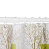Sunlight Ocean Beach Fabric Shower Curtain Bathroom Curtains Sunset Dusk Sea Animal Dolphin Bath Screen with 12 Hooks 300x180
