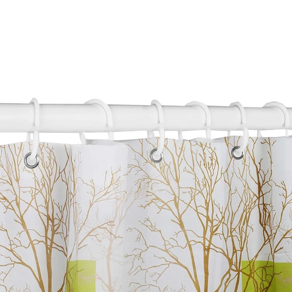 Sunlight Ocean Beach Fabric Shower Curtain Bathroom Curtains Sunset Dusk Sea Animal Dolphin Bath Screen with 12 Hooks 300x180
