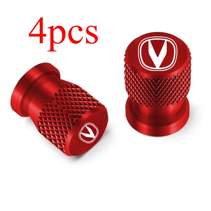 For Changan CS35 Plus CS55 PLUS CS75 PLUS Eado UNI-T UNI-K 2025 Car Accessories 4pcs Aluminum Car Wheel Tire Valve Cap Covers