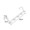 [VECELO] Door Hanger Hook White 30cm - Door Hook