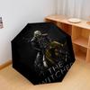 Witcher: Dark Warrior Automatic Umbrella - Suitable Travel Outdoor Portable Umbrella Birthday Gift Daily Essentials