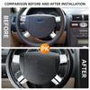 Car Steering Wheel Trim Cover Sticker for Ford Mondeo 2004 2005 2006 Steering Wheel Molding Car Styling Accessories