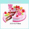 Delightful Pretend Role Play Kitchen Toy Happy Birthday Cake Set For Kids Imagination