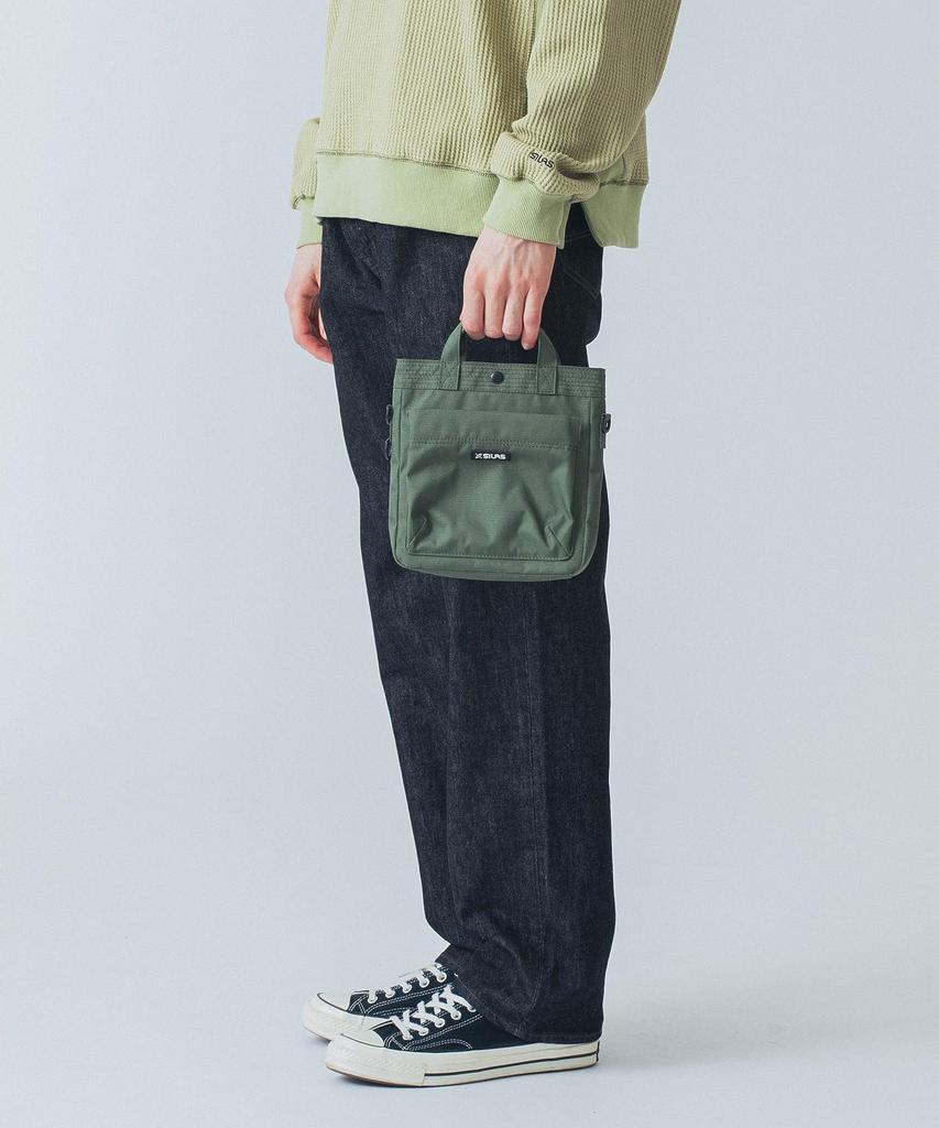 Shoulder Bag MINI SHOULDER TOTE BAG OLIVE [Cyrus] Men's