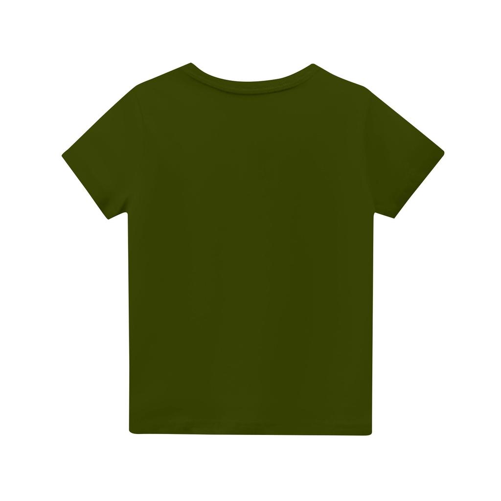 Easter Children's Neck Short Sleeve Print Top