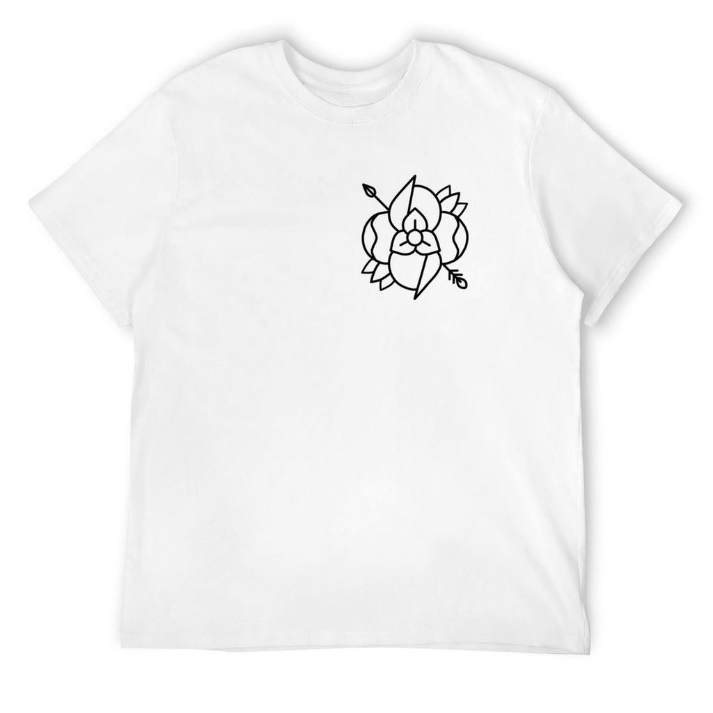 La Dispute Koszulka z kwiatowym nadrukiem koszulki graficzne Bluzka koszulka oversize męska