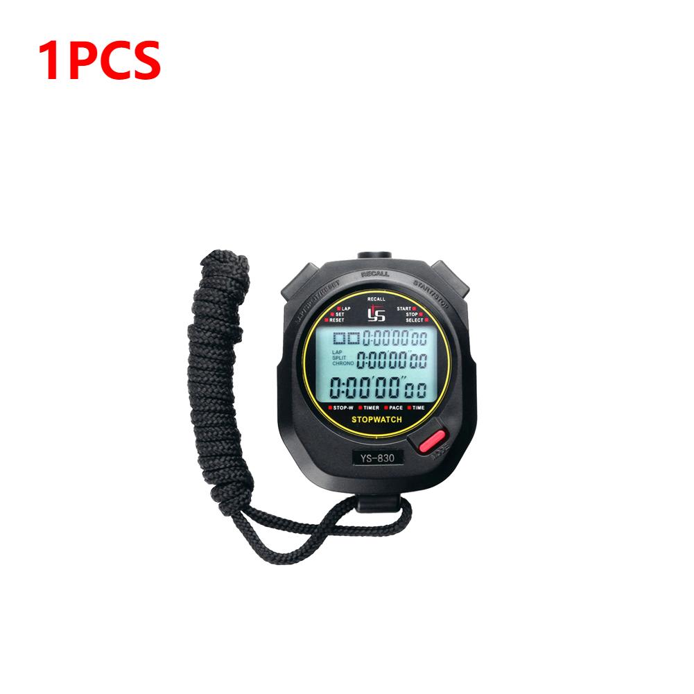 20-1Pcs Electronic Stopwatch Timer Professional Digital Handheld Training Timer Outdoor Sports Running Chronograph Stop Watch