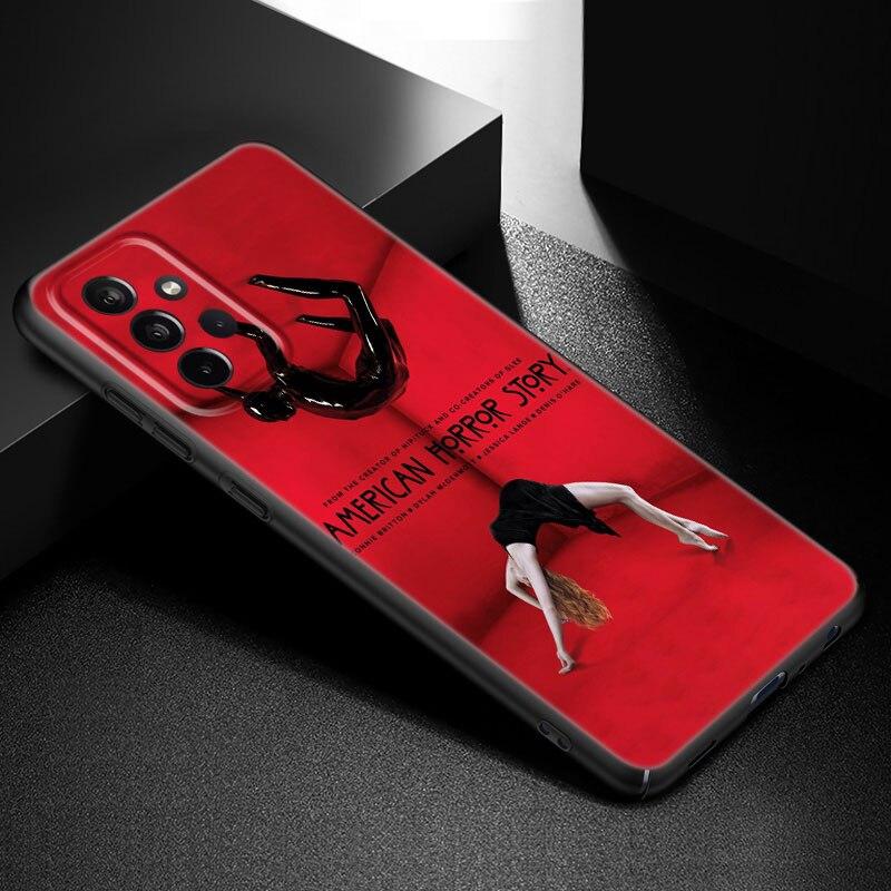 American Horror Story Phone Case For Samsung Galaxy A21 A30 A50 A52 S A13 A22 A32 A33 A53 A73 5G A11 A12 A31 A51 A70 A71 A72