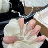 K2016 Elegant Nude Long-Lasting Whitening Handmade Nails