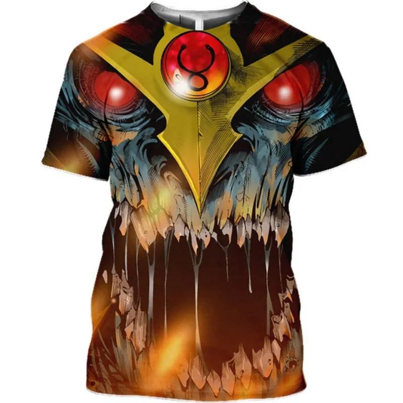 2025 Summer Anime T Shirt Thundercats 3D Print Men Women Fashion Oversized Children Boy Kawaii Tees Tops Girl Mens Clothing