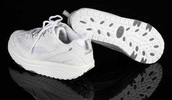 Fit Walk Shoes With Rocker Sole White 37