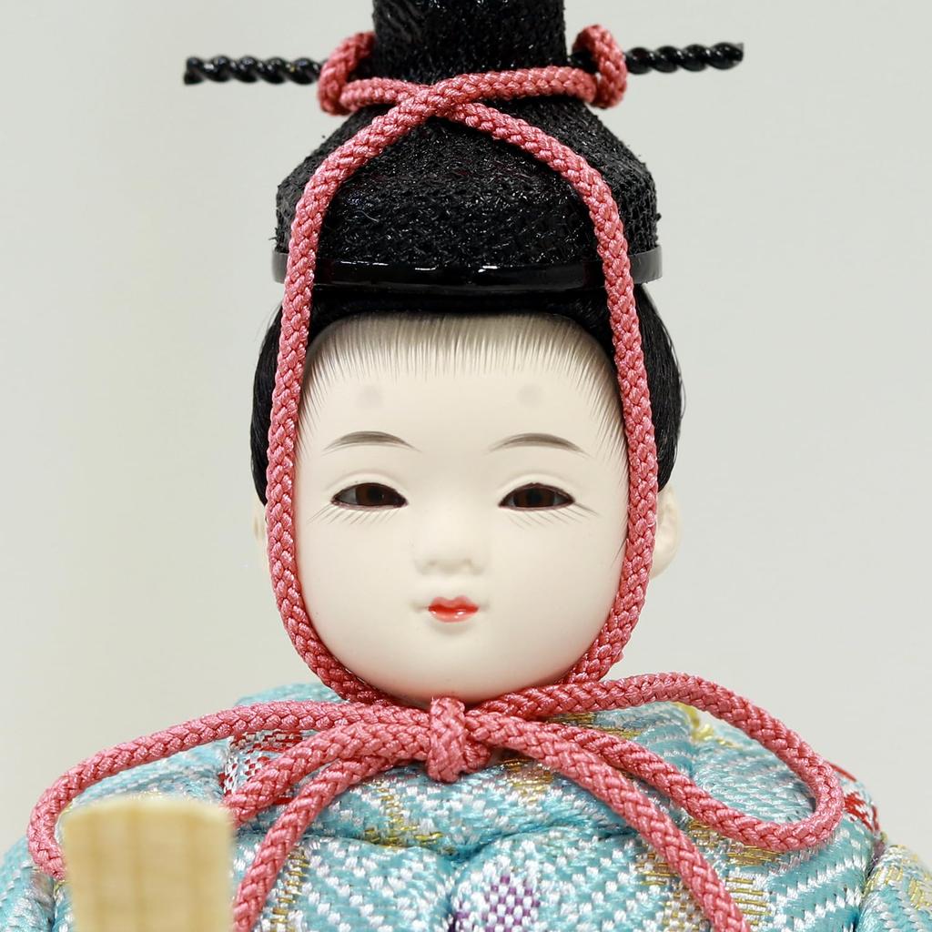 Hina Dolls Hina Dolls Imperial Prince Decoration Kimekomi Dolls Kimekomi Imperial Prince Decoration Kazushu Kimura Momoyama Hina Pink Width 45 X Depth