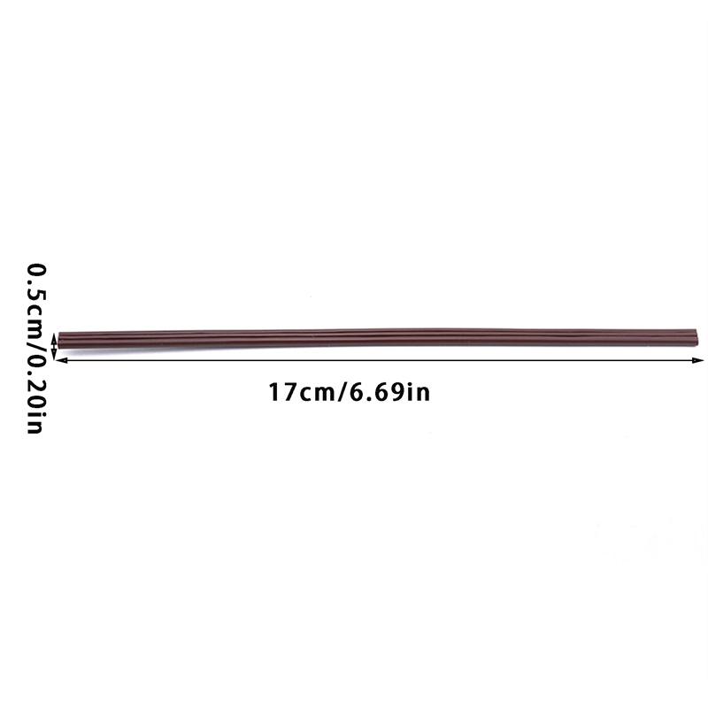 100Pcs Length Coffee Straw Plastic Drinking & Stirring Straws 3 Hole Straws Straight Tea Milk Tool Holiday Party Accessories