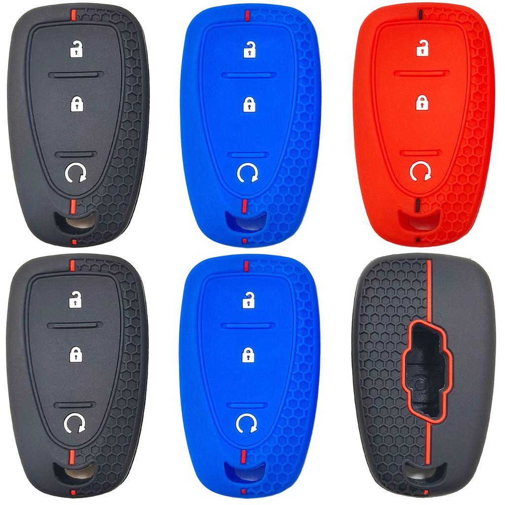 Suitable for Chevrolet Trailblazer, Mai Rui Bao, Chuangjie, Chuangku, Pioneer remote control, 3-key honeycomb silicone key set