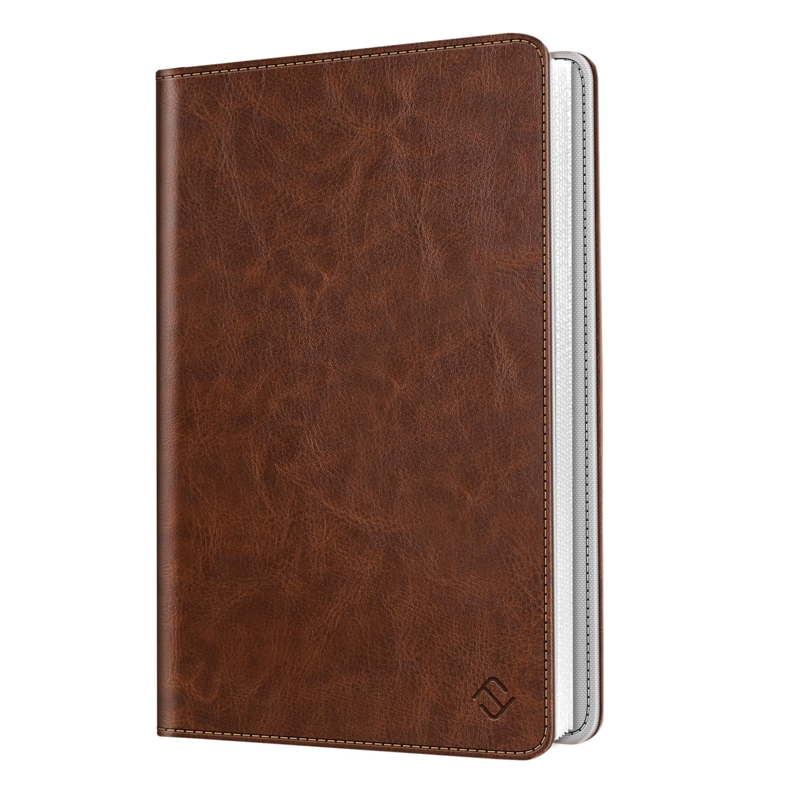 

Fintie Дюймовый Фотоальбом для Пленки Polaroid Маленький Альбом-Книга Совместимый с Fujifilm Instax Wide Polaroid Винтажный Коричневый 3,5x4,25 - 64 кармана белый