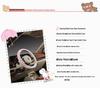 Versatile Non-Slip Suede Steering Wheel Cover: Durable & Wear-Resistant