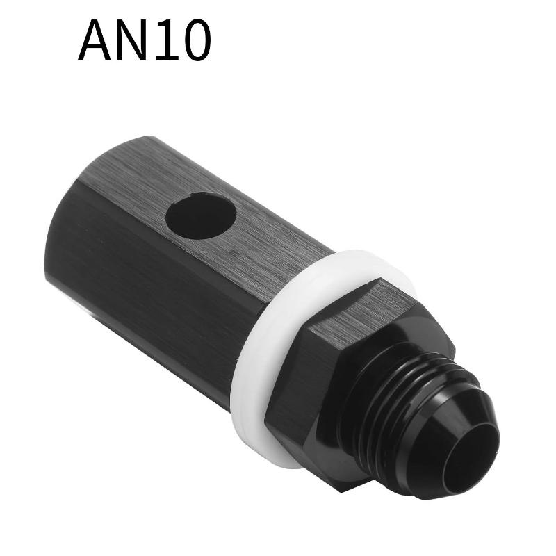 6An 8An 10An Stecker Brennstoffzellen-Tank Überrollentlüftungsventil Aluminium Eloxiert Brennstoffzellenentlüftung Überrollventil Montiertes Anschlussstück Adapter