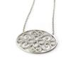 Les Trésors De Lily [L7422] - White 'Sissi' Silver Necklace
