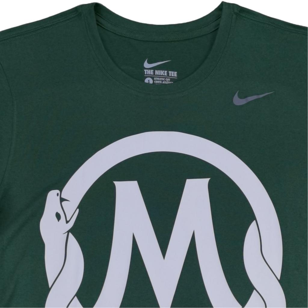 Nike X NBA Collaboration Dri-Fit Kobe Bryant Mamba Sports Academy Logo Quick-Dry Breathable Short Sleeve Basketball Shirt Men Tops Green 727982-341