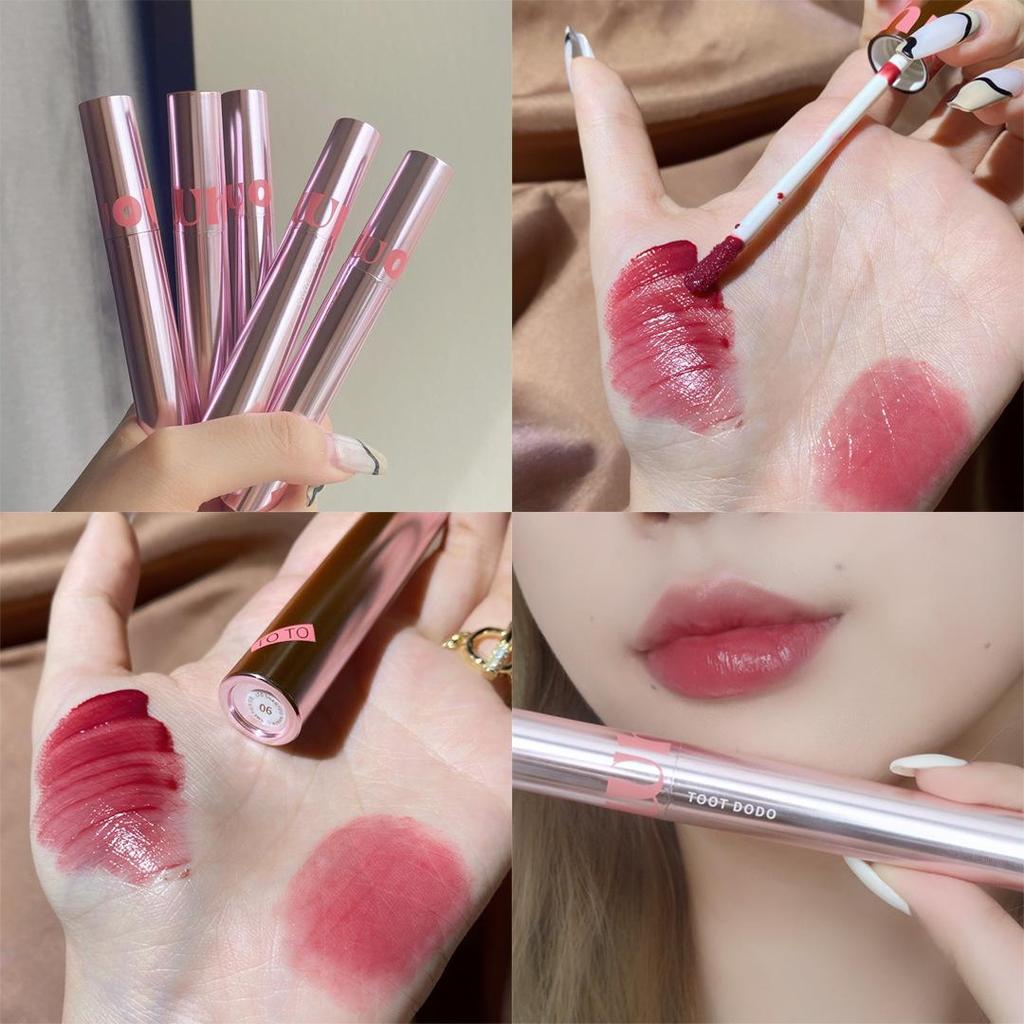 Dreamy Dewy Lip Gloss: Matte, Icy, Transparent, Candy Mirror Finish