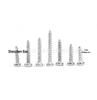 Screw Cross Pan Head Self-Tapping, Sharp Tail Disc, Large Head P3A2.6*5/6/8/10/12, Large 5.0.