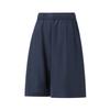 Men Solid Color Casual Loose Drawstring Straight Large Size Knee Length Shorts