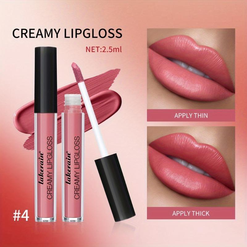 8 Colors of Matte Lip Glaze, Long-lasting Waterproof and Non-sticky Cream Matte Lip Glaze, 8 To Create A Perfect Makeup