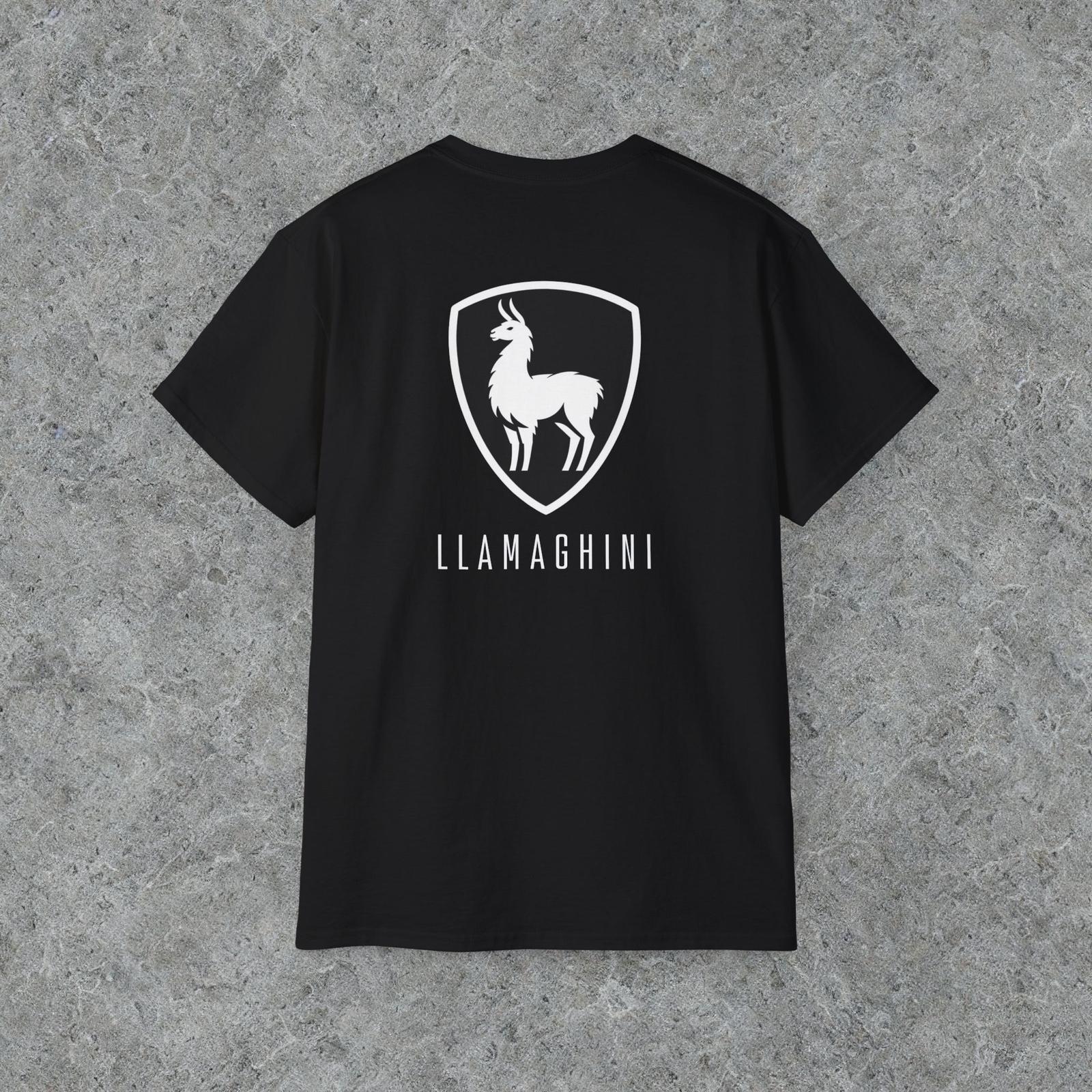 Llamaghini T-shirt, llama shirt, exotic sports car shirt, llama gift llama lover S разноцветный