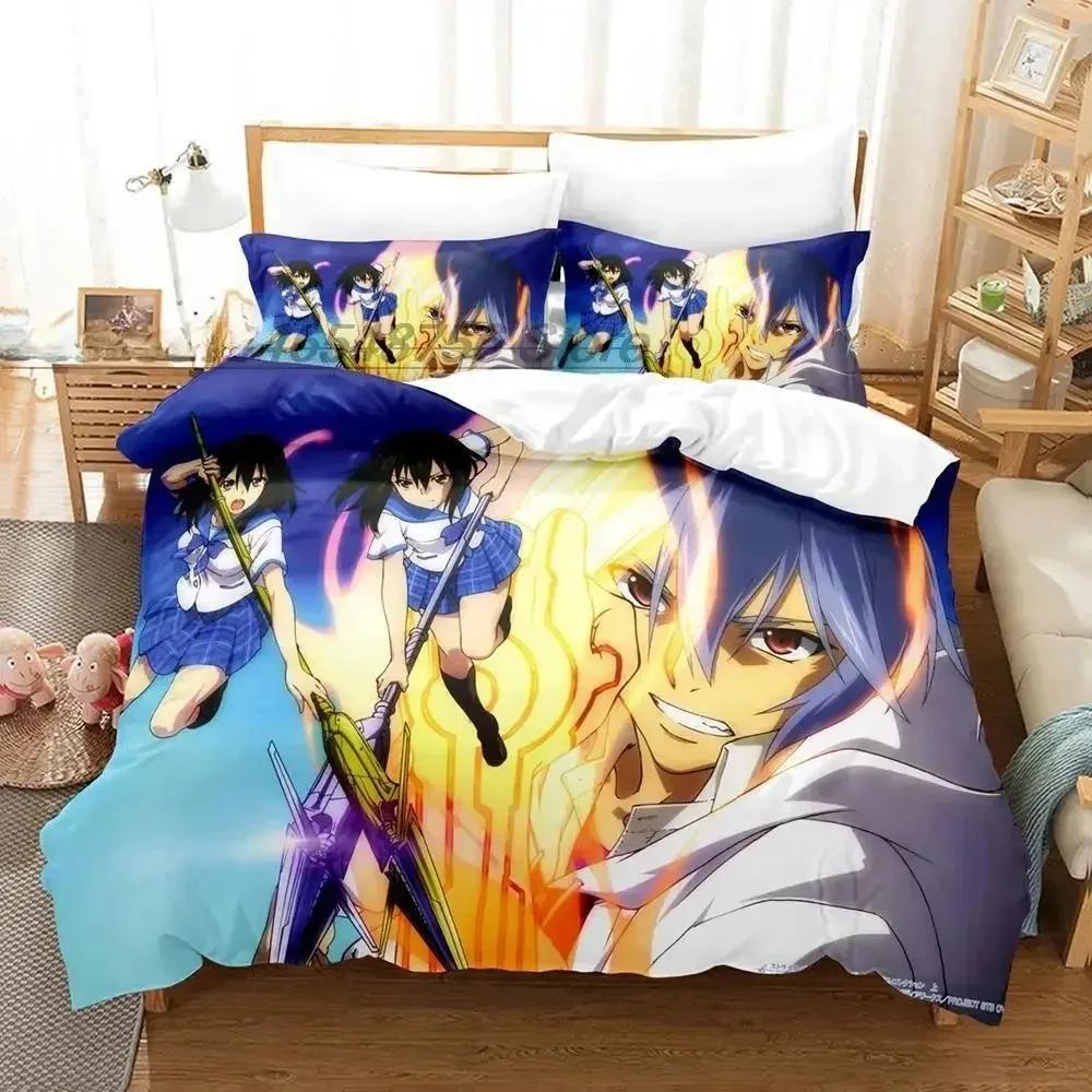 

Fashion Strike The Blood Bedding Set Single Twin Full Queen King Size Bed Set Adult Kid Bedroom Duvet Cover Sets 3D Print Anime 70x133cm 2pcs
