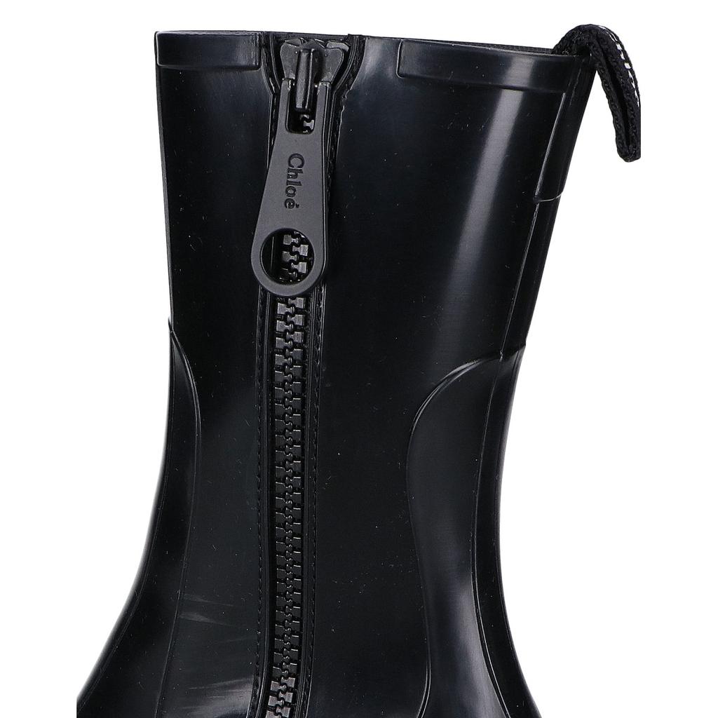 CHLOE BETTY Rubber Rain shoes 35 blackUsed