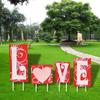 4pc St. Patrick'S Day Decorations Outdoor Garden Yard Sign With Stakes Home Decoration Party Festival Label Marker