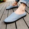 Fashion New  Hot Sale Summer Shoes Men Leather Shoes Fashion Men's Slippers Male Brand Beach Slippers Non-slip Soft Comfortable fgb6