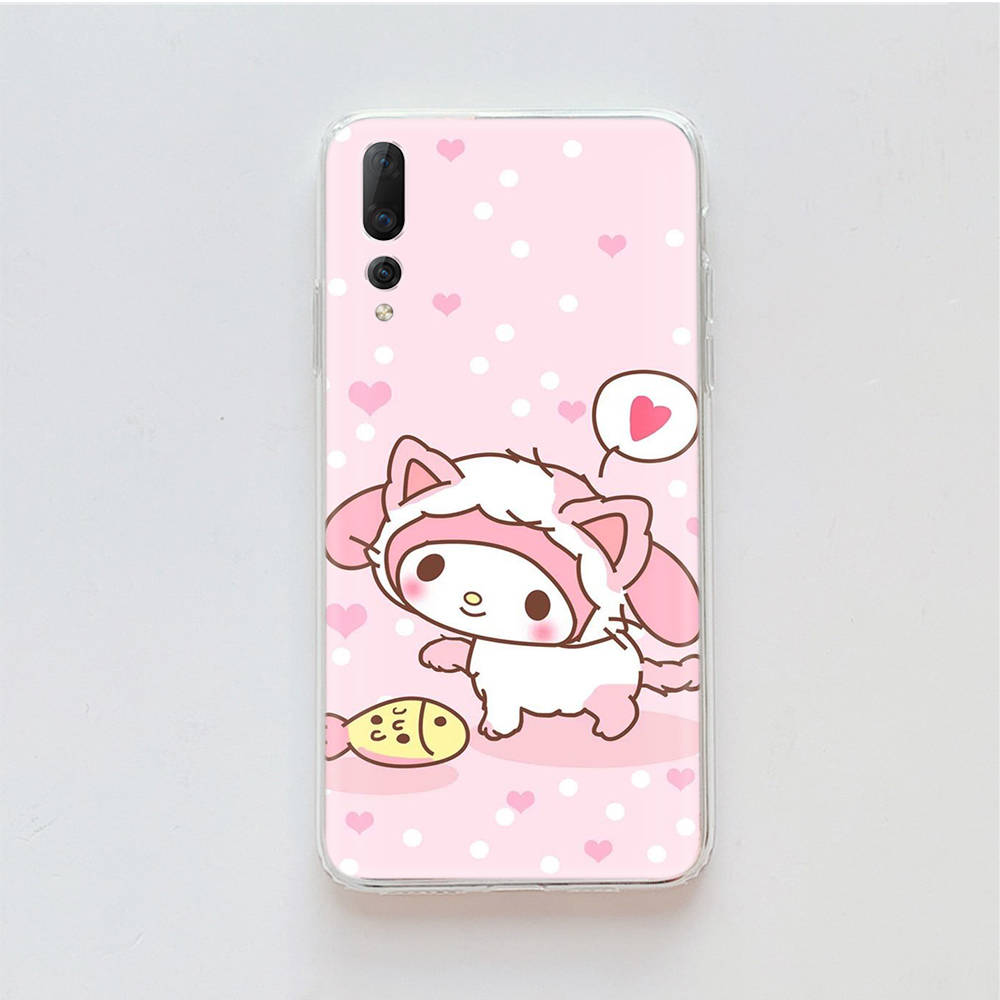 Transparent Case for Samsung A04 A14 A23 M33 M53 Realme 10 9 C35 C55 VIVO X80 Infinix Hot 30 Note 11 Tecno Spark 8P Pro L-2 My Melody