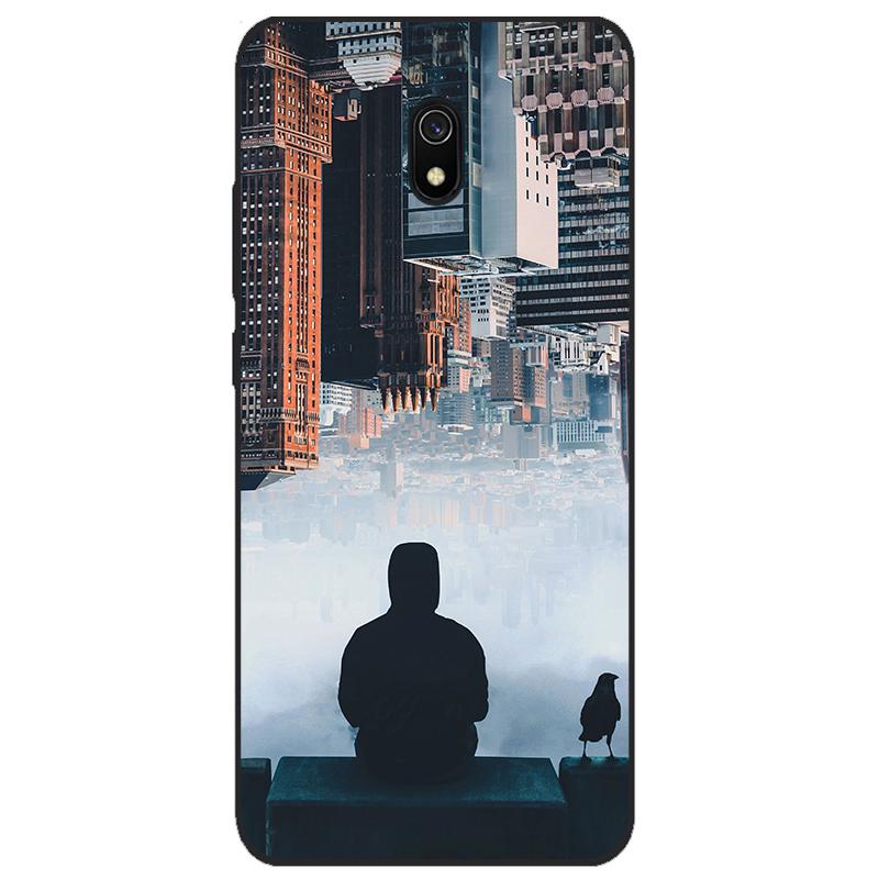 Case for xiaomi redmi 8a cases full protection soft tpu back cover on redmi 8a bumper hongmi 8a phone shell bag coque animal dog
