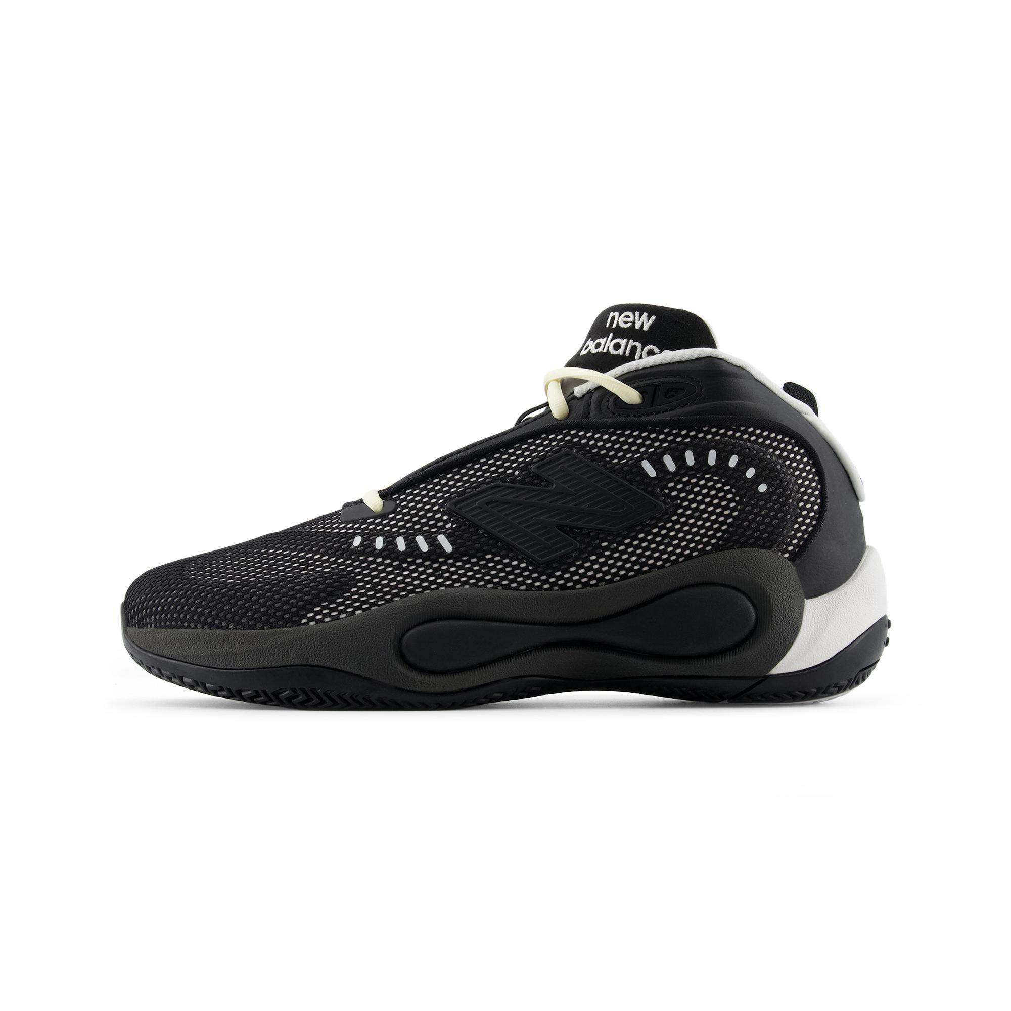 Chaussures de Basketball New Balance NB P400 Unisexes Mi-haut Noir/Blanc 42.5