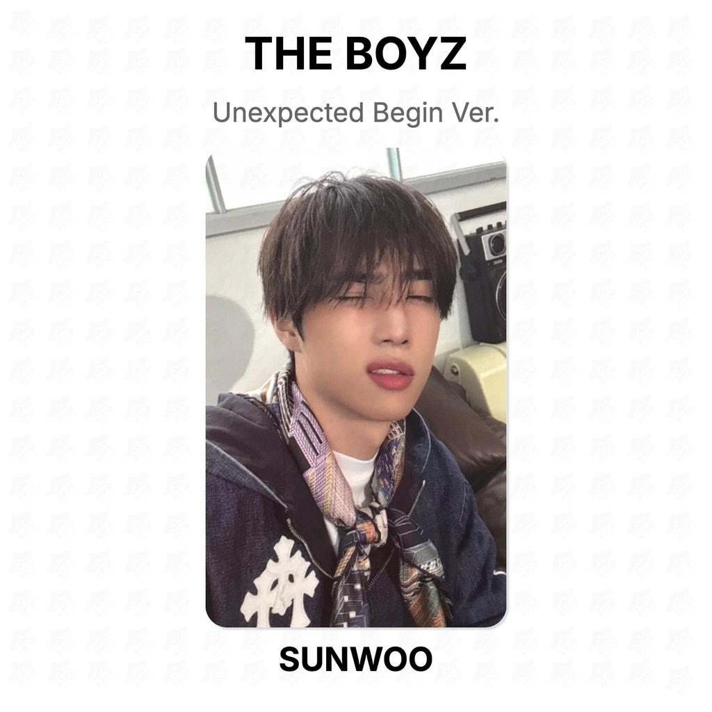 THE BOYZ Unexpected Begin Ver. Official Photocard