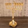 Candle Holder 9 Branches Alloy Vintage Decorative Candlestick Holder for Weddings