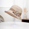 New mother hat spring and summer UV protection elegant versatile bucket hat sun hat ladies basin hat