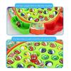 Kids Fishing Game Toy Electric Music Rotating Catch Magnetic Fish Set Gift Outdoor Sports Toys for Children Gift