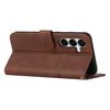 Leather Phone Case For Samsung Galaxy S26 / S26 Pro Foldable Stand Wallet Flip Cover with Strap