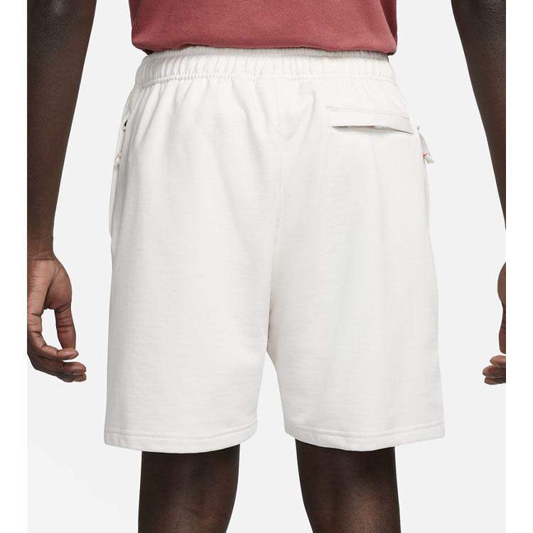 Nike Solid Color Logo Pocket Shorts Men Shorts White DX0817-030
