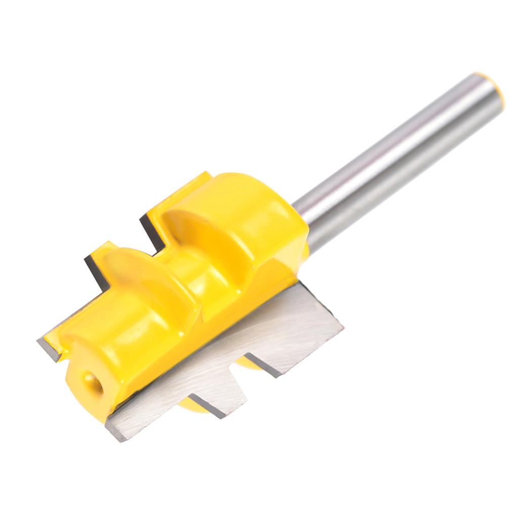 1Pcs Helical Tooth Shank Lock Miter Router Bit Cutter Woodworking Drill Cutting Tool 14