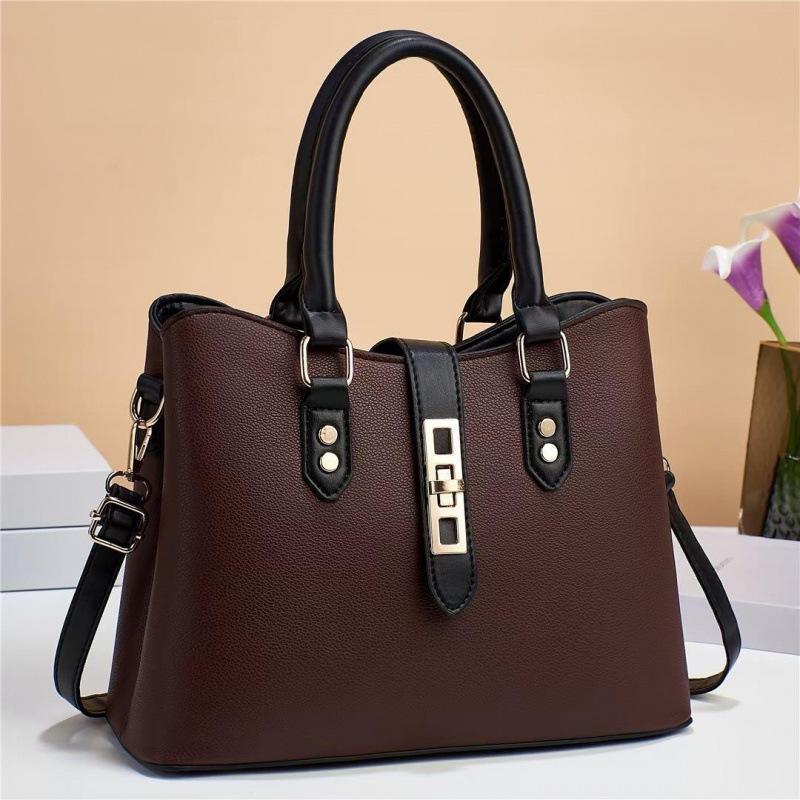 Vielseitige Handtasche lässige Mode Umhängetasche temperamentvoll atmosphärisch Messenger Bag trendige Damentasche