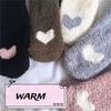 Women's Coral Fleece Winter Cat Claw Home Plush Socks Sleep Socks Floor Socks