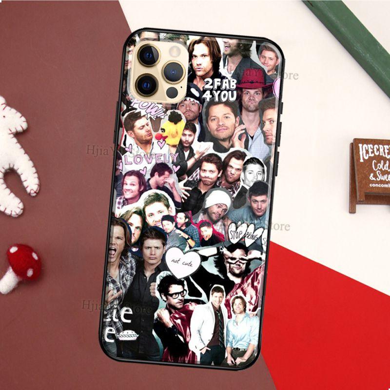 Supernatural Jensen Ackles Phone Case For iPhone 13 12 11 14 Pro Max Mini XS X XR 6S 7 8 Plus SE 2020 Soft Cover Case