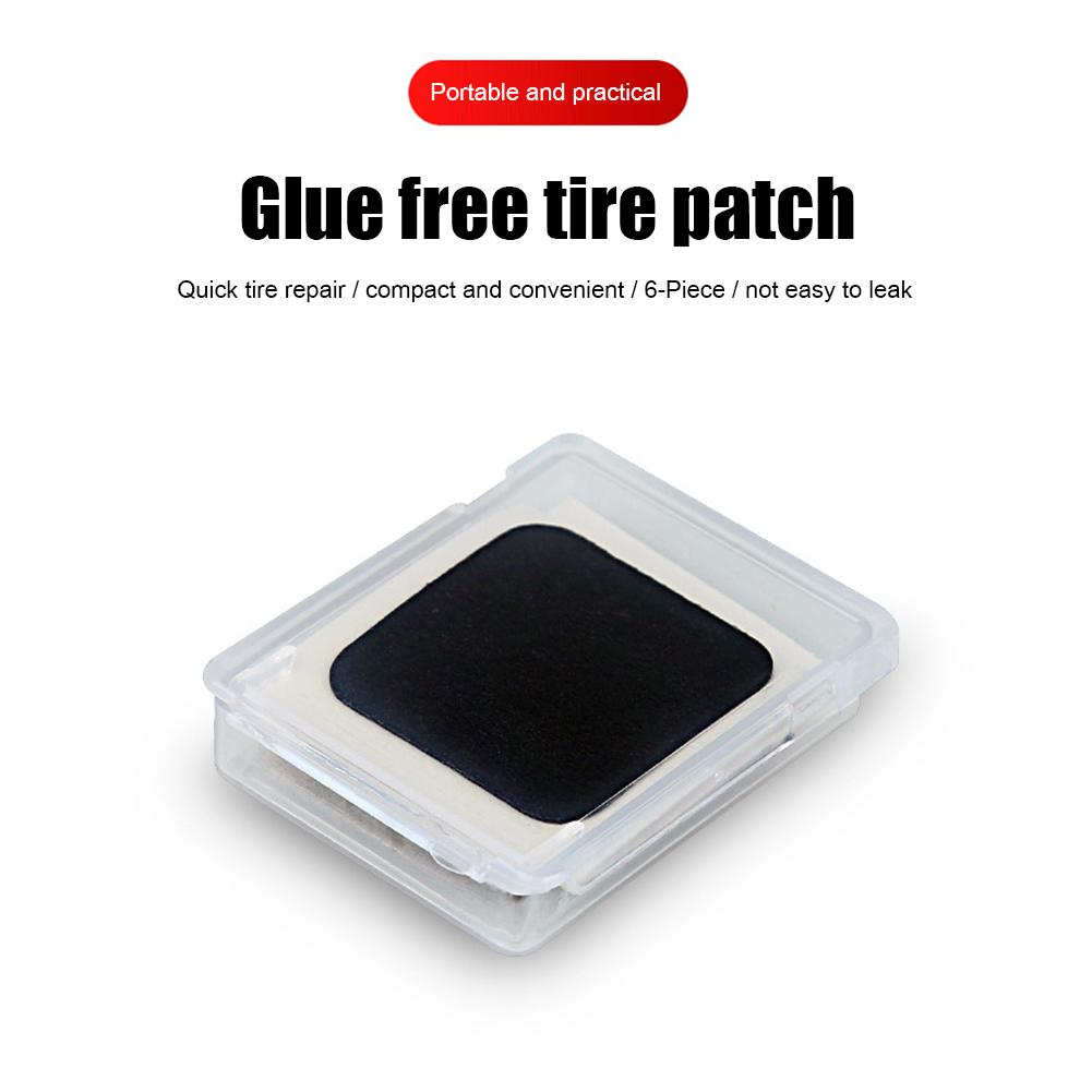 

A# Portable Bicycle Tire Repair Kit No Glue Chip MTB Road Bike Repair Tool