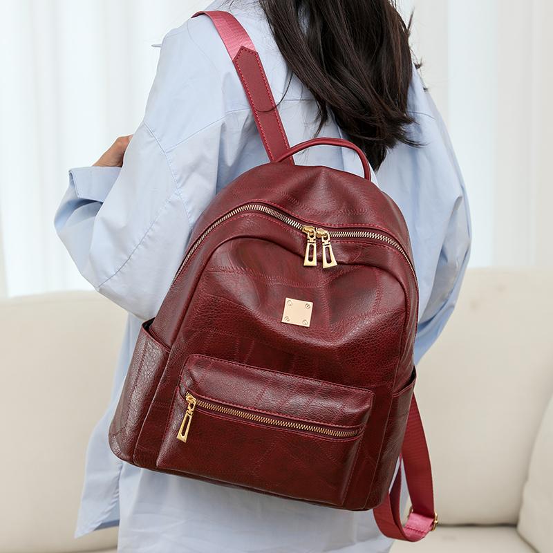 Lightweight Commuter Backpack Women's Large Capacity Travel Backpack Student Schoolbag