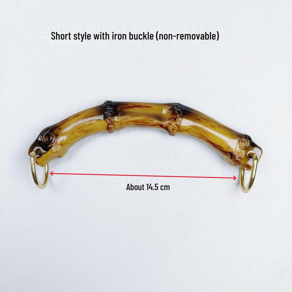 Handbag Accessories: DIY Woven Bag Handles In Plastic & Bamboo for Felt Bags and Gift Boxes