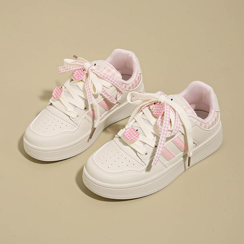 Fashion CRLAYDK Women's Classic White Sneakers Casual Skate Fashion Low Top Shoes PU Leather Ladies Walking Comfort Anti Slip Tennis